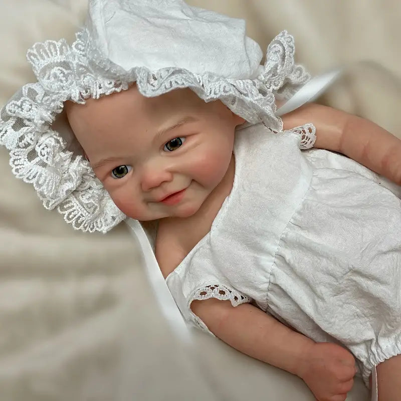 33cm Silicone Reborn Baby Doll – Realistic Lifelike Doll close-up view