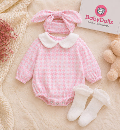 33cm Reborn Doll Outfit – 3-Piece Set in Various Styles