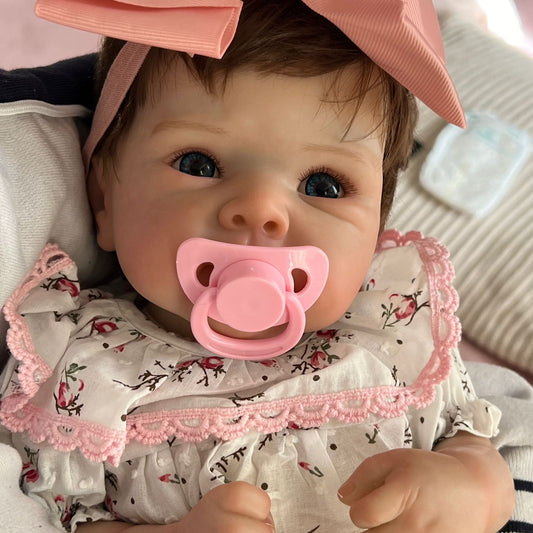 45cm Silicone Reborn Baby Doll – Realistic Lifelike Doll close-up view