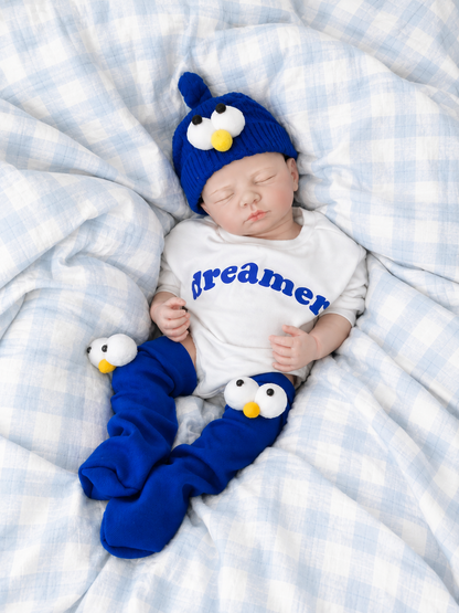 49cm Full Body Silicone Reborn Doll – Realistic Baby Doll – Boy (Peter)