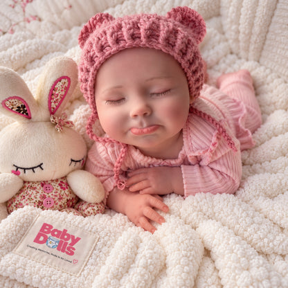 45cm Full Body Silicone Reborn Doll – Realistic Baby Doll – Girl (Holly)