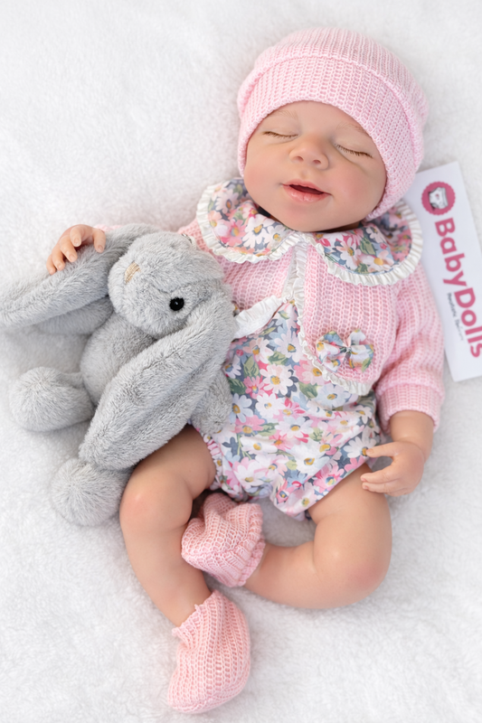 33cm Full Body Silicone Reborn Doll – Realistic Baby Doll – Girl (Orla)