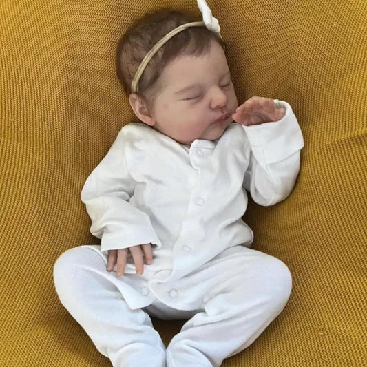 50cm Silicone Reborn Baby Doll – Realistic Lifelike Doll close-up view